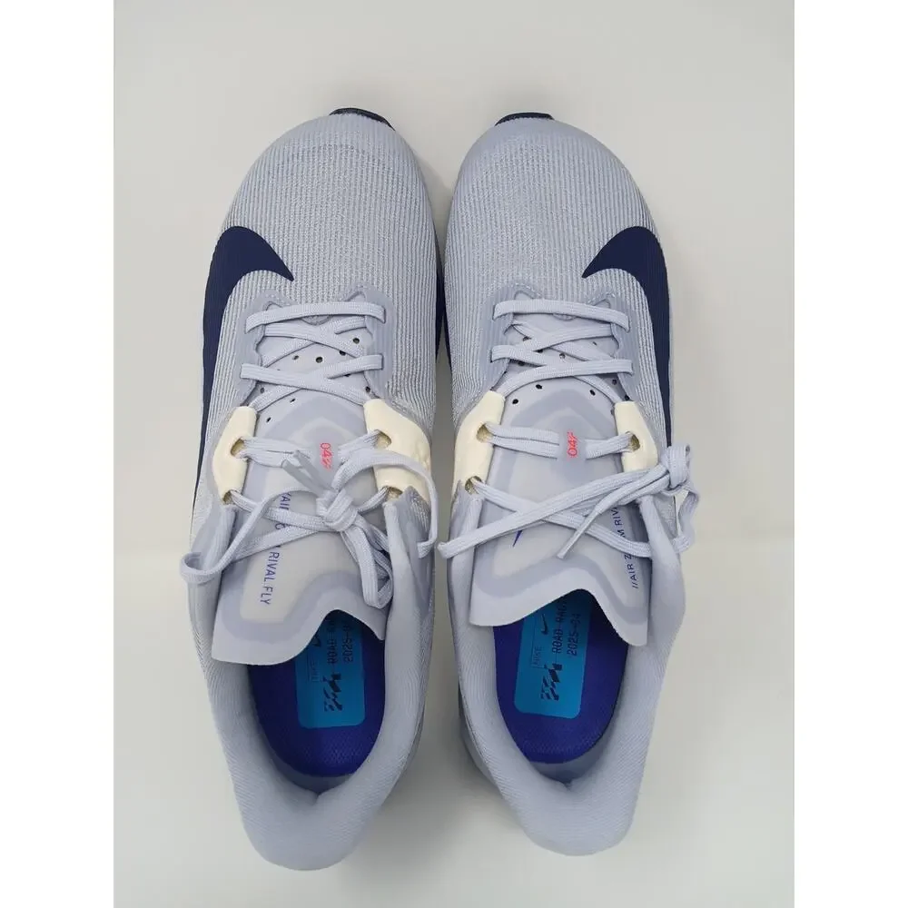 Nike Air Zoom Rival Fly 4 Men Sz US 10 Running Shoes FV6040 002 Violent/ Blue